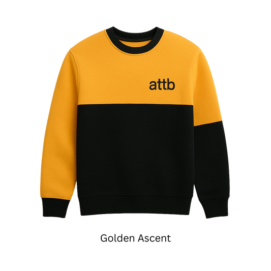 ATTB × Johnny Kaikllo “Golden Ascent” Crewneck