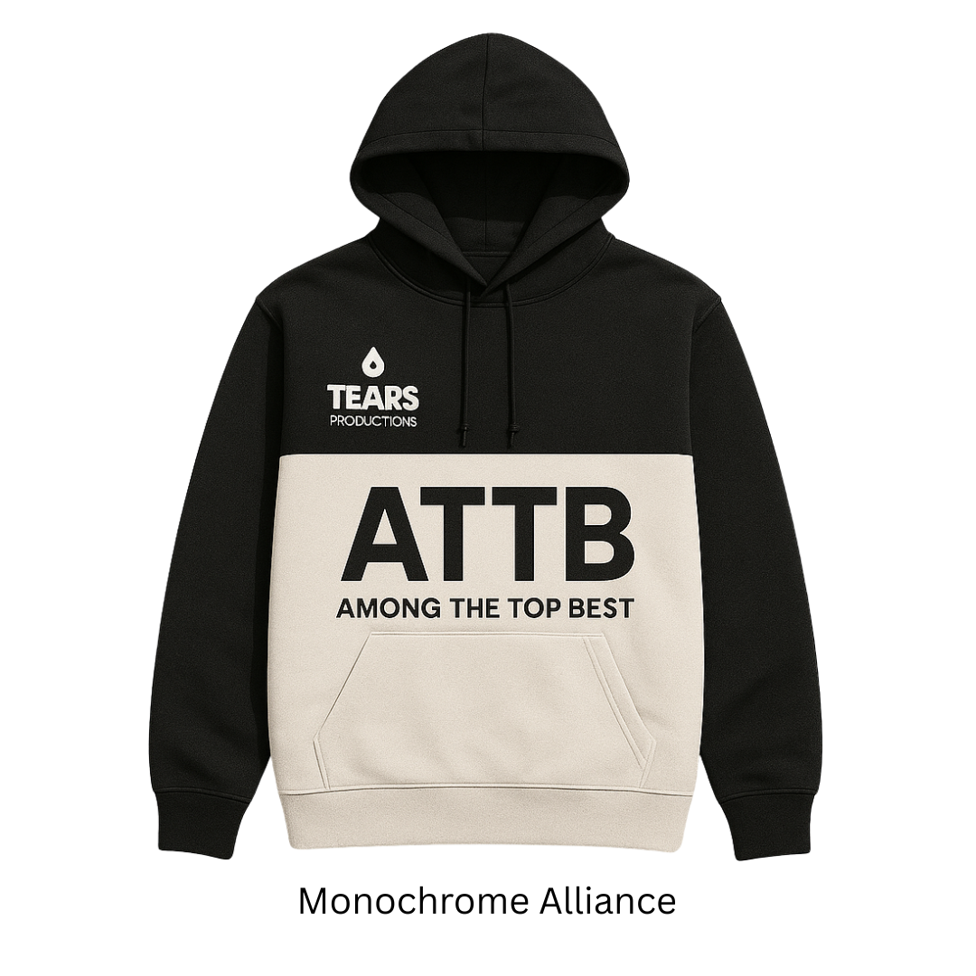 ATTB × Johnny Kaikllo "Monochrome Alliance" Hoodie